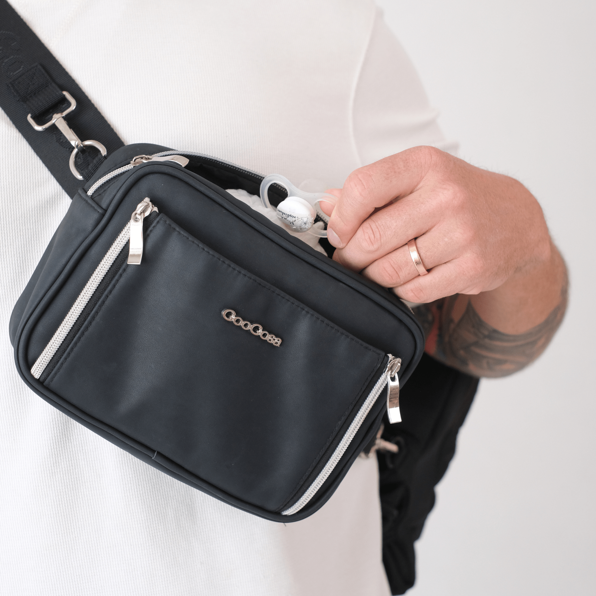 Liten Skötväska - GooGosa Mini Bag - GooGosa Black GooGosa